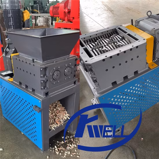 Сертифицированный CE ПЛК, мини-маленькая пластиковая металлическая стеклянная бумага, резиновая дробилка для переработки резины