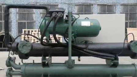 Чиллер от 50 до 360 л.с. Чиллер от 60 до 400 тонн Винтовой водяной охладитель с водяным охлаждением