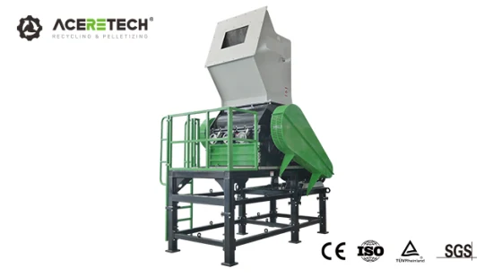 Настраиваемая машина дробилки пластиковых отходов сельского хозяйства для переработки пластиковых труб PPR/PVC/Pb